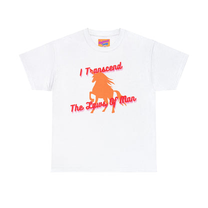 Transcendence Unicorn | Heavy Cotton Tee | Lesbian