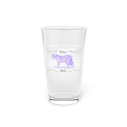 Still Here Jaguar | 16 oz. Pint Glass | Ace