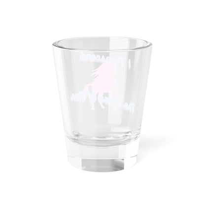 Transcendence Unicorn | 1.5 oz Shot Glass | Trans