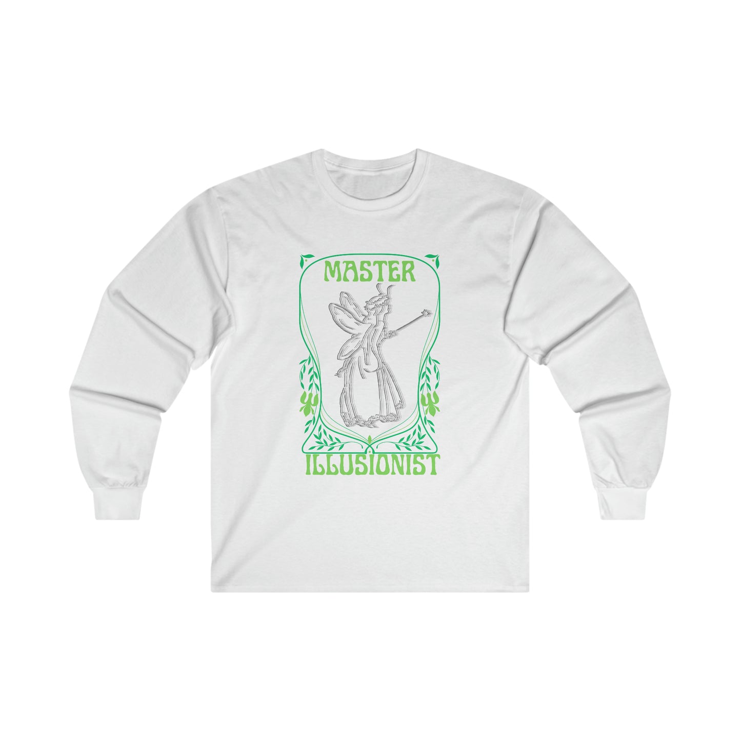 Master Illusionist Faerie | Heavy Cotton Long-Sleeve Tee | Aro