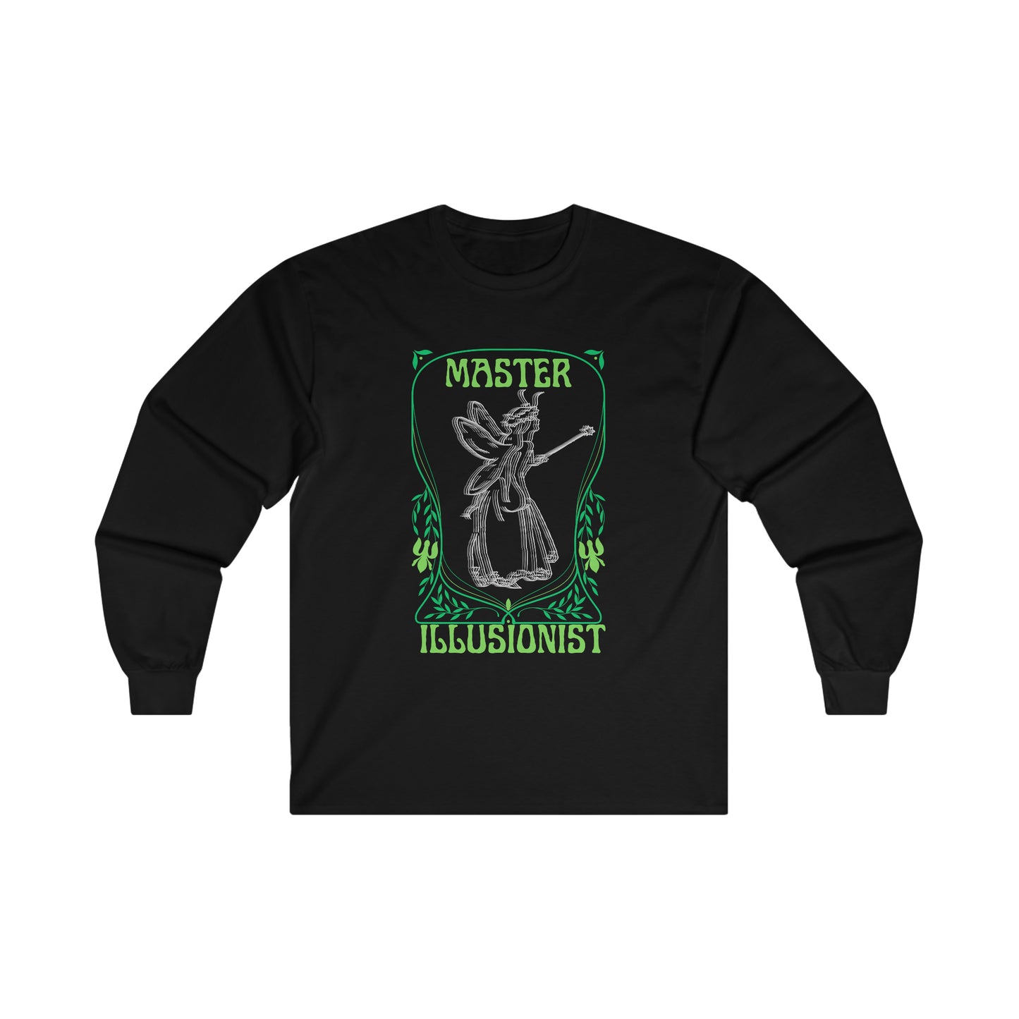 Master Illusionist Faerie | Heavy Cotton Long-Sleeve Tee | Aro