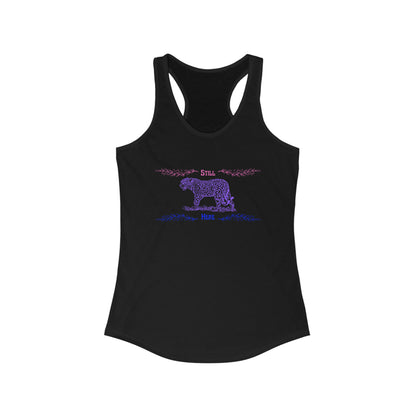 Still Here Jaguar | Racerback Tank | Bi