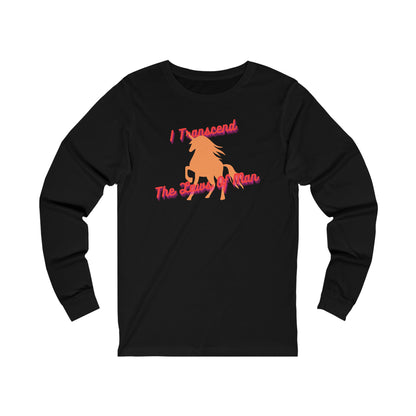 Transcendence Unicorn | Jersey Long-Sleeve Tee | Lesbian