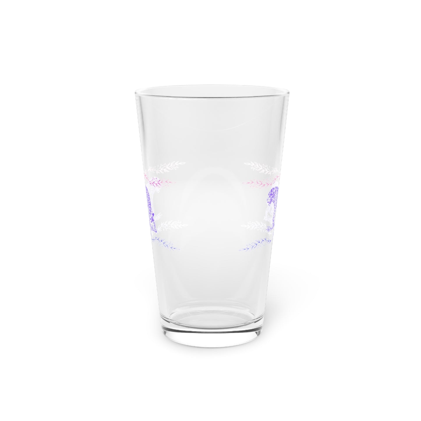 Still Here Jaguar | 16 oz Pint Glass | Bi