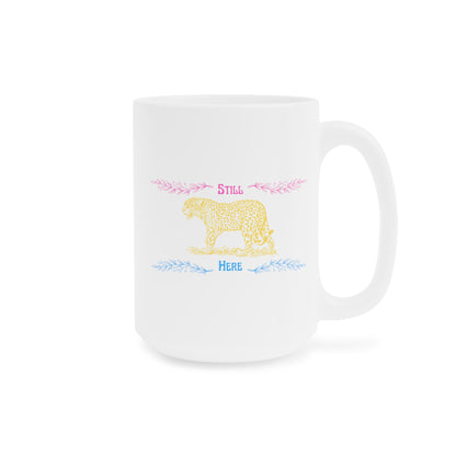 Still Here Jaguar | Latte Mug | Pan