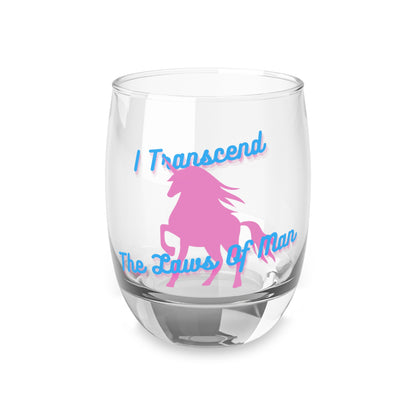 Transcendence Unicorn | Whiskey Glass | Trans