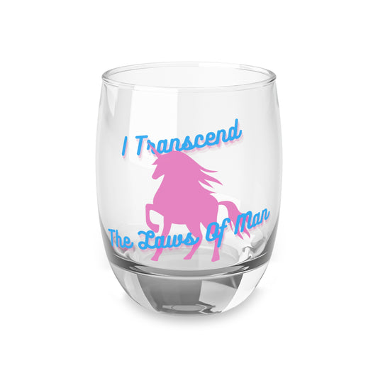 Transcendence Unicorn | Whiskey Glass | Trans