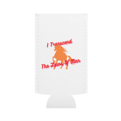 Transcendence Unicorn | Slim Can Coozie | Lesbian