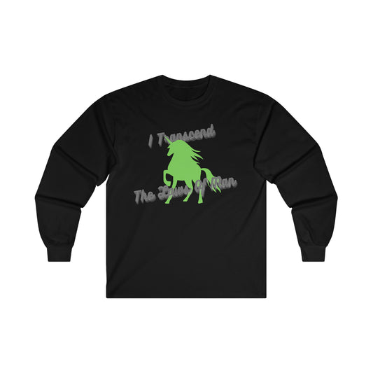 Transcendence Unicorn | Heavy Cotton Long-Sleeve Tee | Aro