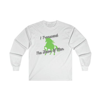 Transcendence Unicorn | Heavy Cotton Long-Sleeve Tee | Aro