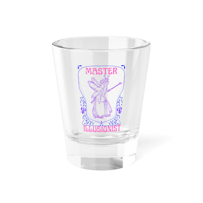 Master Illusionist Faerie | 1.5 oz Shot Glass | Bi