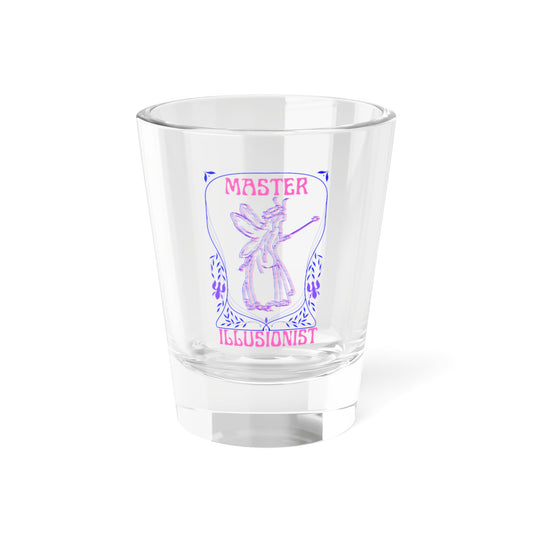 Master Illusionist Faerie | 1.5 oz Shot Glass | Bi