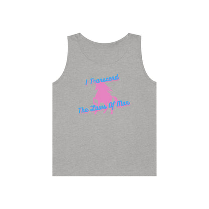 Transcendence Unicorn | Cotton Tank | Trans