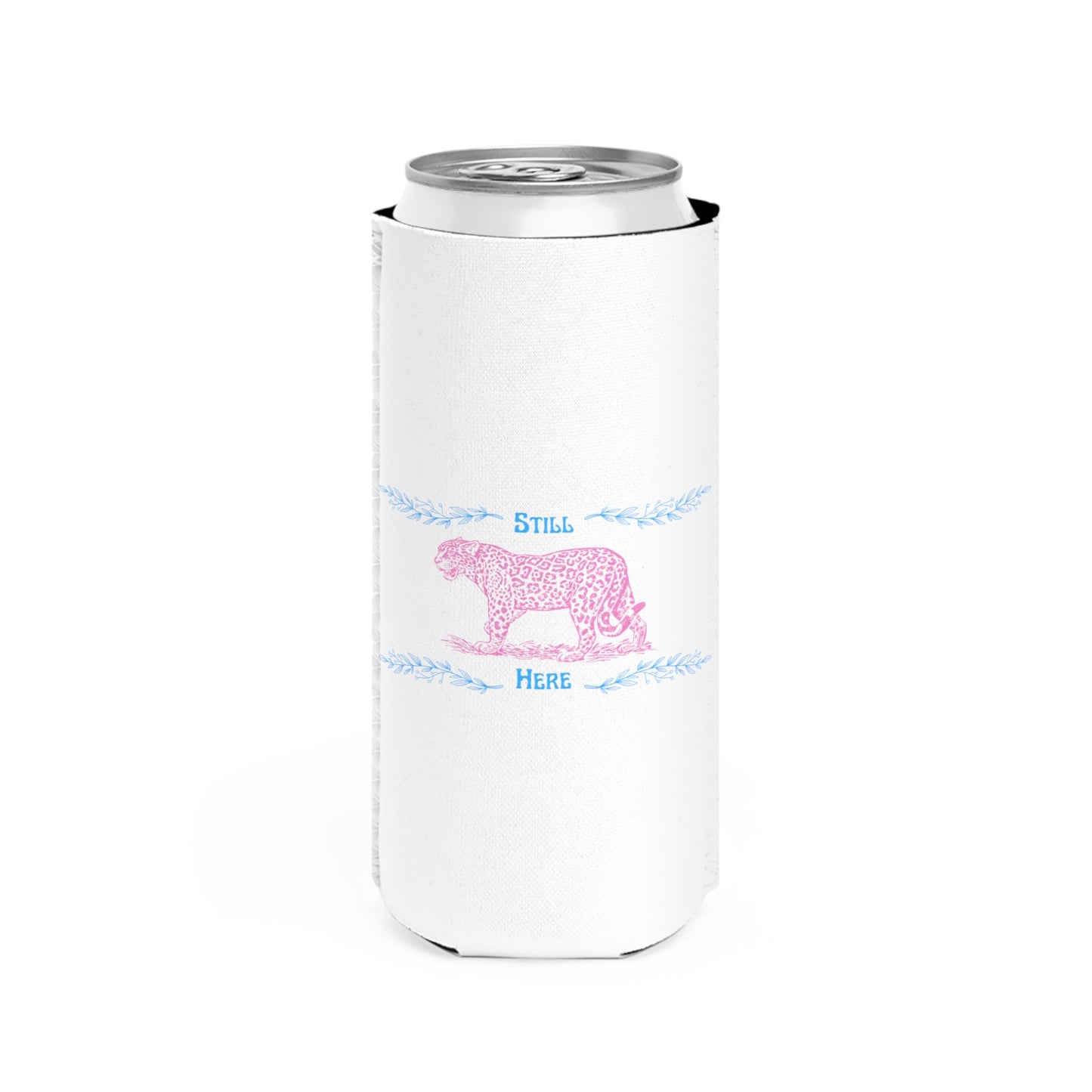 Still Here Jaguar | Slim Can Coozie | Trans