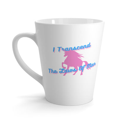 Transcendence Unicorn | Latte Mug | Trans