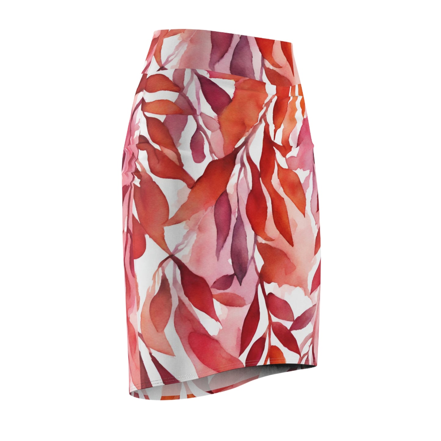 Watercolor Vines | Pencil Skirt | Lesbian