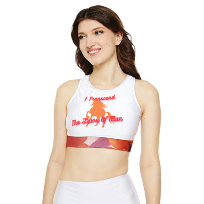 Transcendence Unicorn | Sport Bra | Lesbian