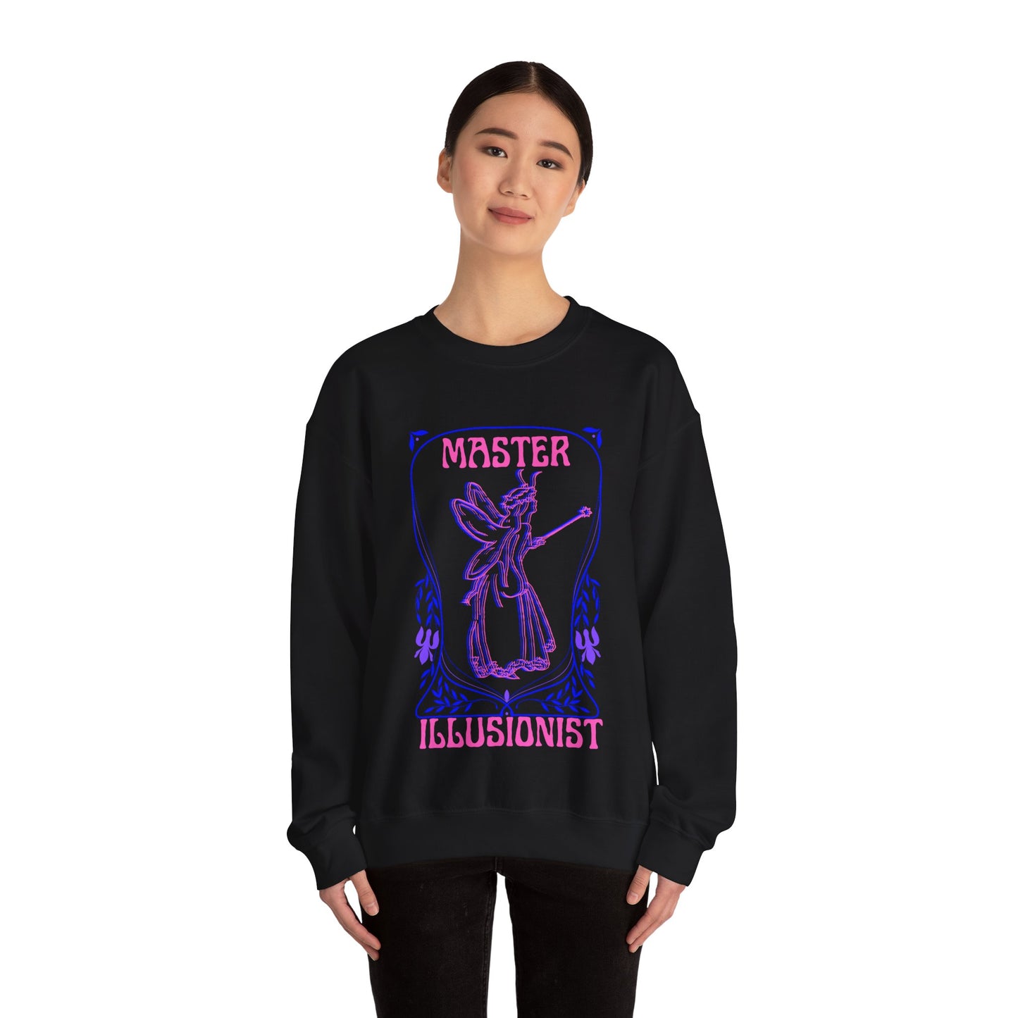 Master Illusionist Faerie | Cotton Sweatshirt | Bi