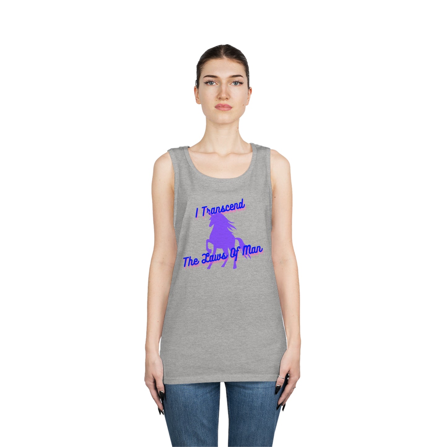 Transcendence Unicorn | Cotton Tank | Bi