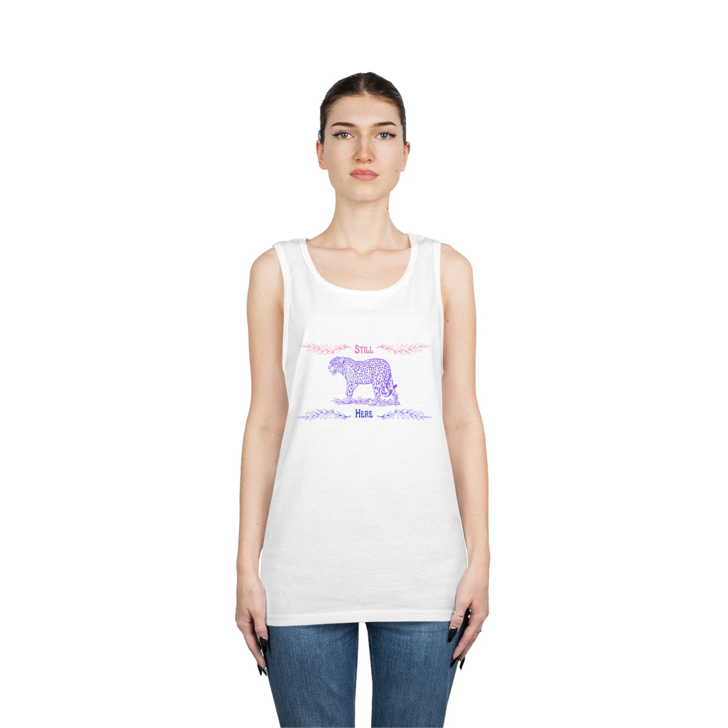 Still Here Jaguar | Cotton Tank | Bi