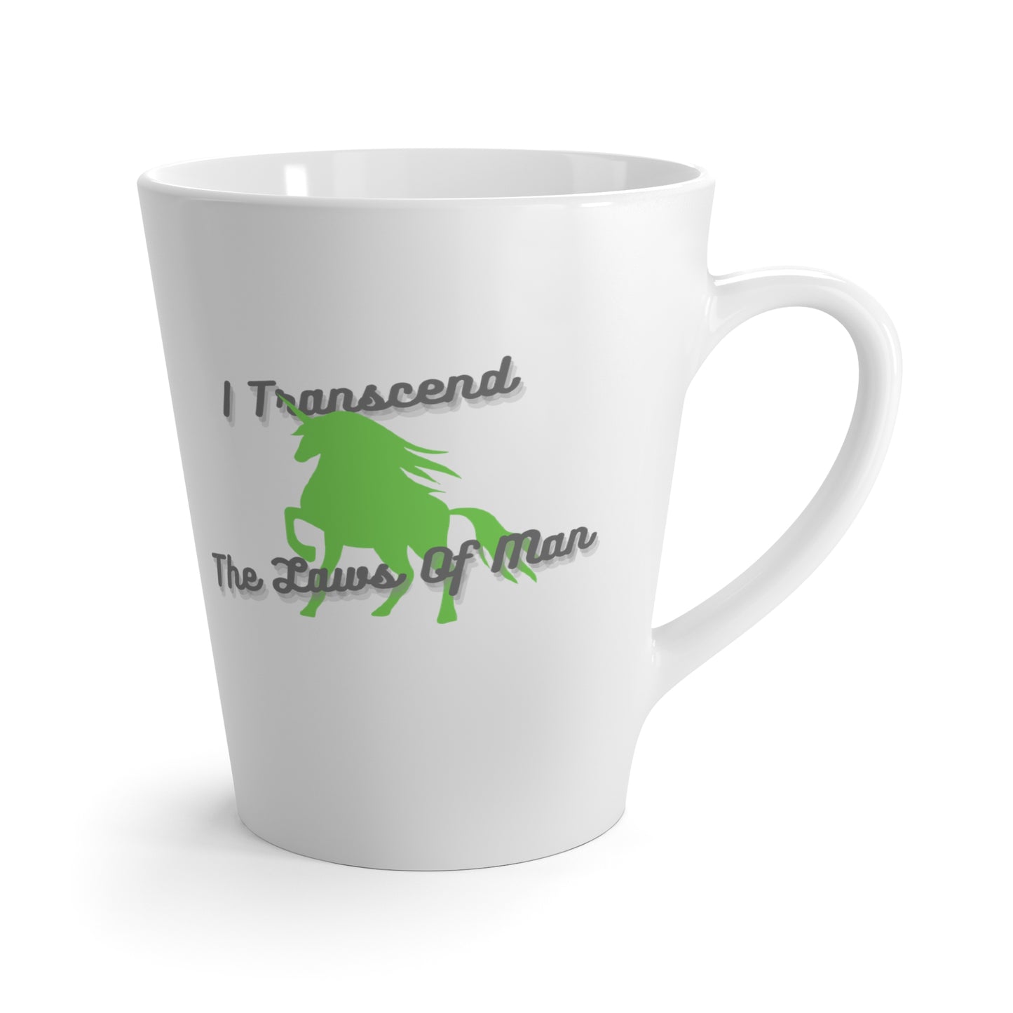 Transcendence Unicorn | Latte Mug | Aro