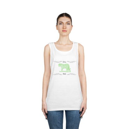 Still Here Jaguar | Cotton Tank | Aro