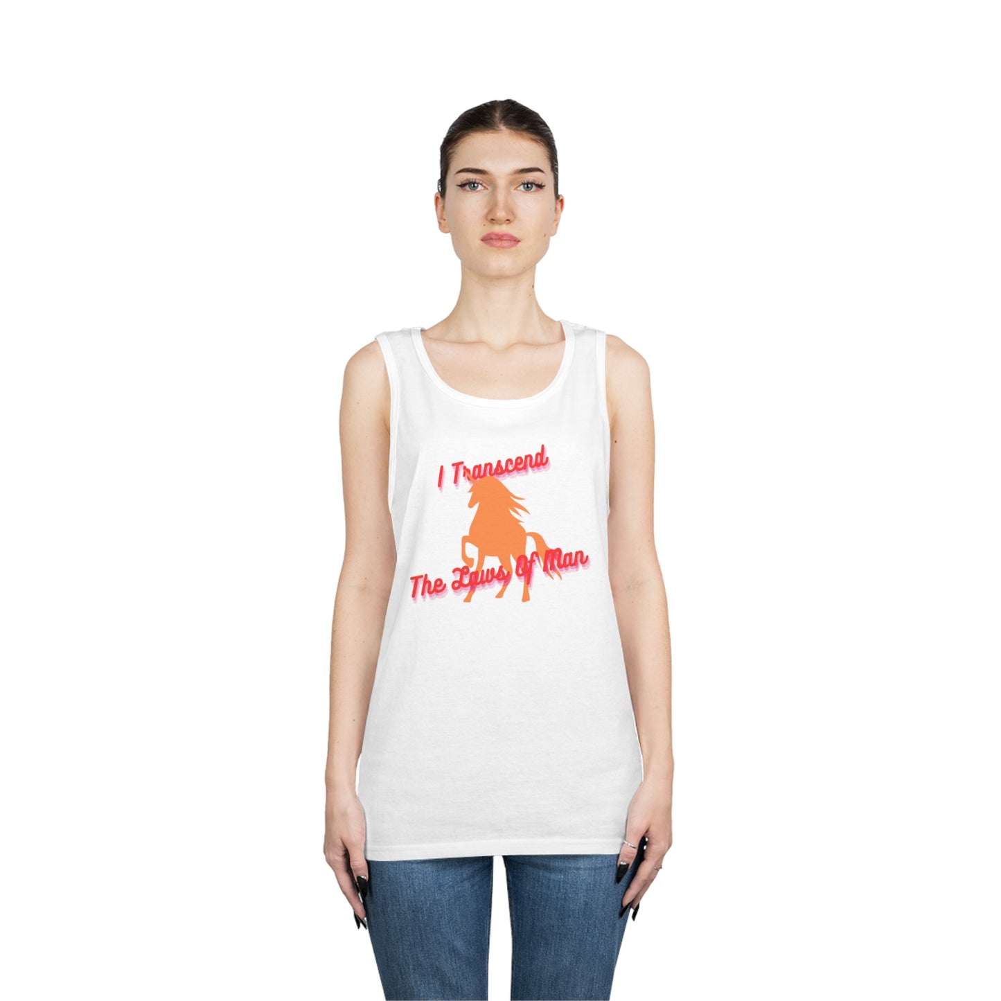 Transcendence Unicorn | Cotton Tank | Lesbian