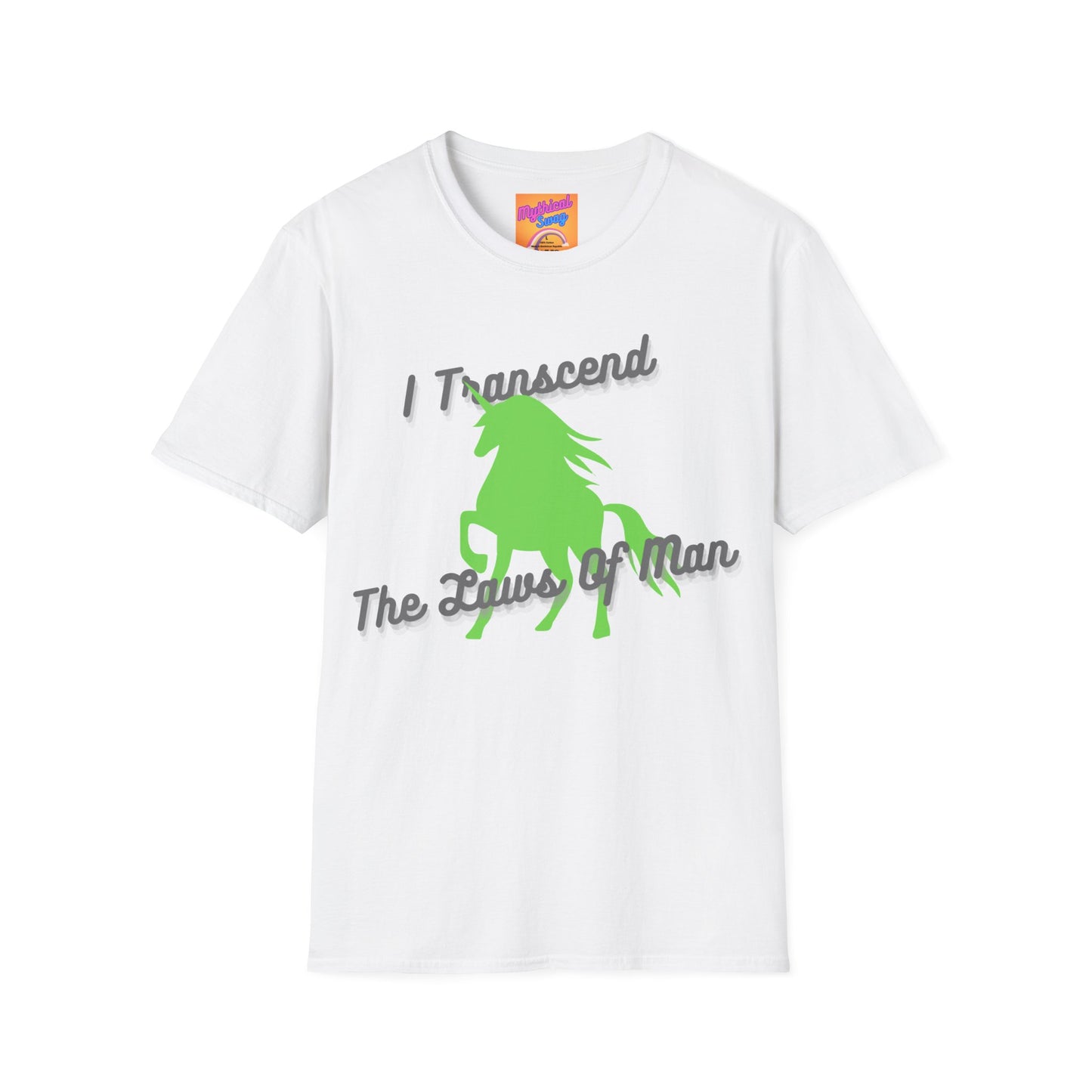 Transcendence Unicorn | Softstyle Tee | Aro