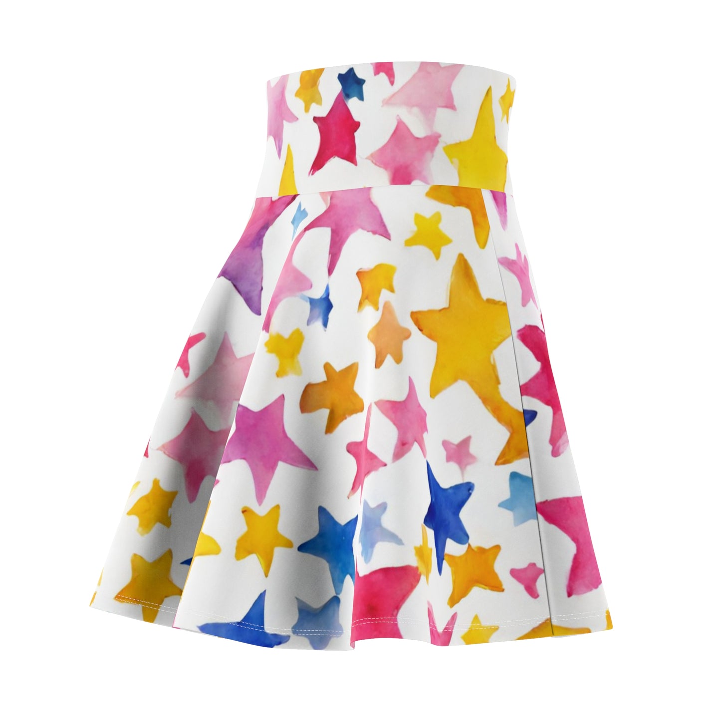 Watercolor Stars | Skater Skirt | Pan