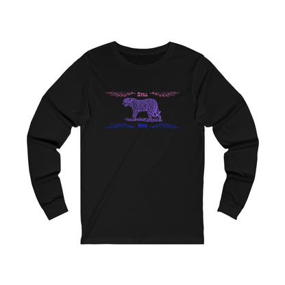 Still Here Jaguar | Jersey Long-Sleeve Tee | Bi