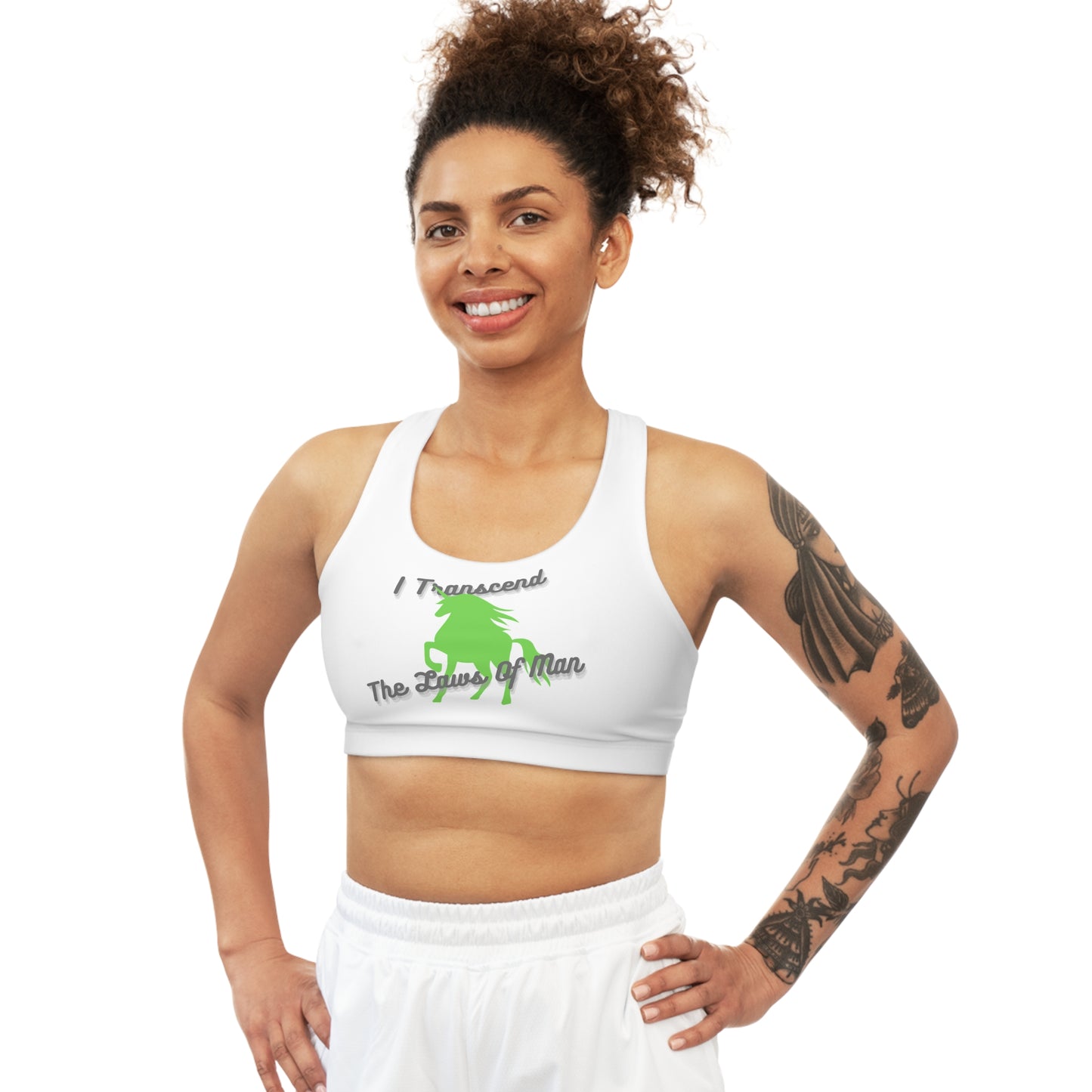 Transcendence Unicorn | Reversible Sport Bra | Aro