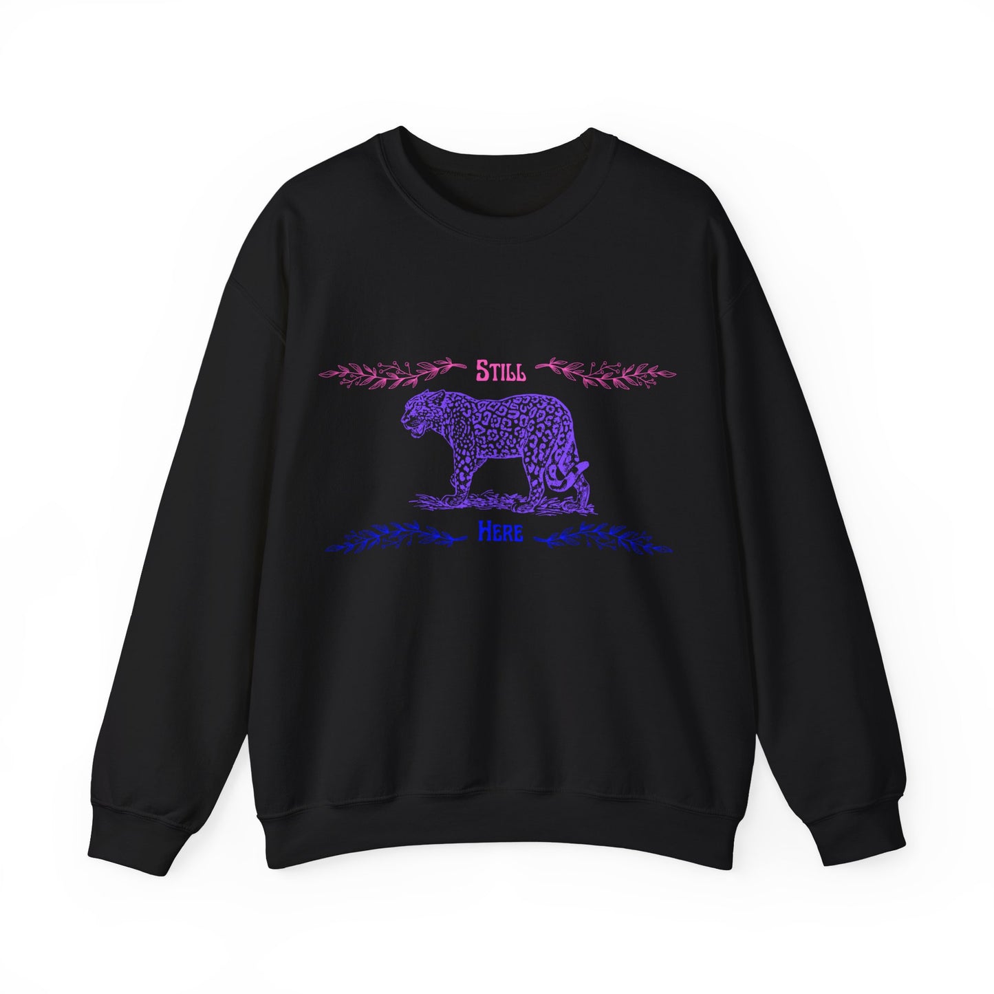 Still Here Jaguar | Cotton Sweatshirt | Bi