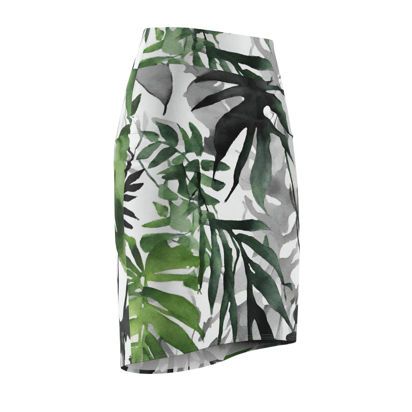 Watercolor Vines | Pencil Skirt | Aro