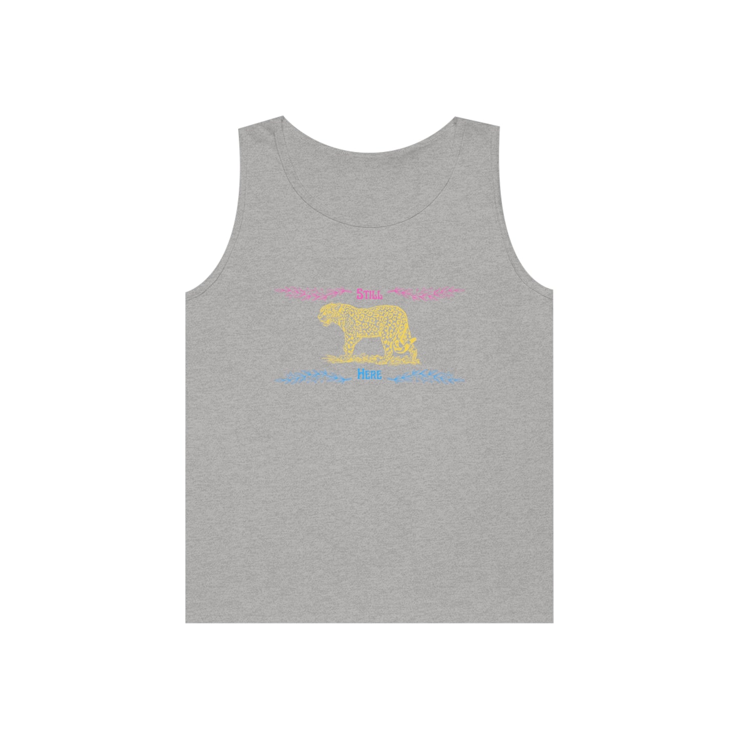 Still Here Jaguar | Cotton Tank | Pan