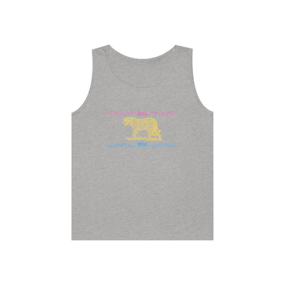 Still Here Jaguar | Cotton Tank | Pan