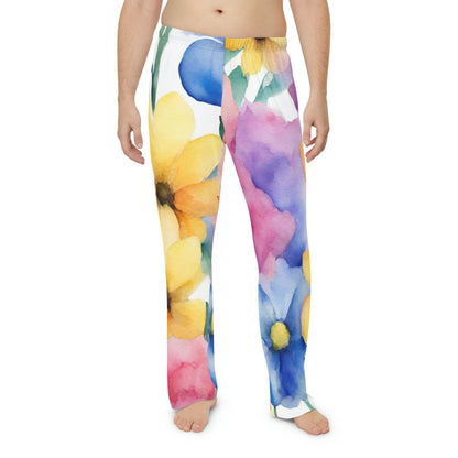 Watercolor Flowers | Pajama Pant | Pan