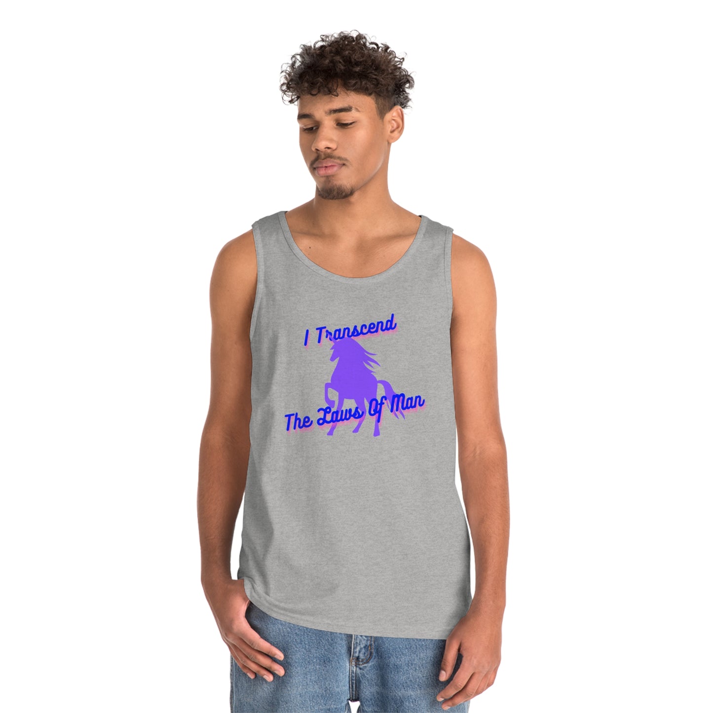 Transcendence Unicorn | Cotton Tank | Bi