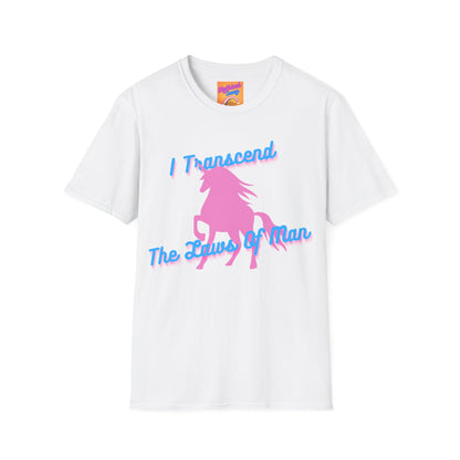 Transcendence Unicorn |  Softstyle Tee | Trans