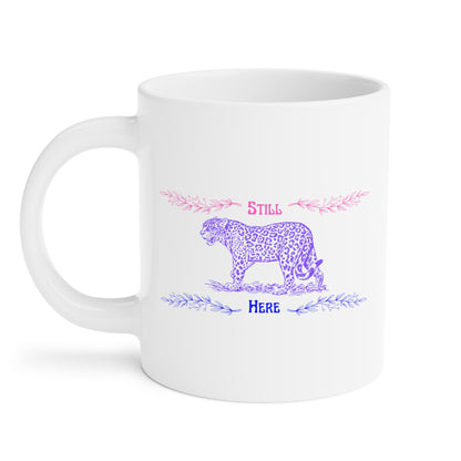 Still Here Jaguar | Latte Mug | Bi