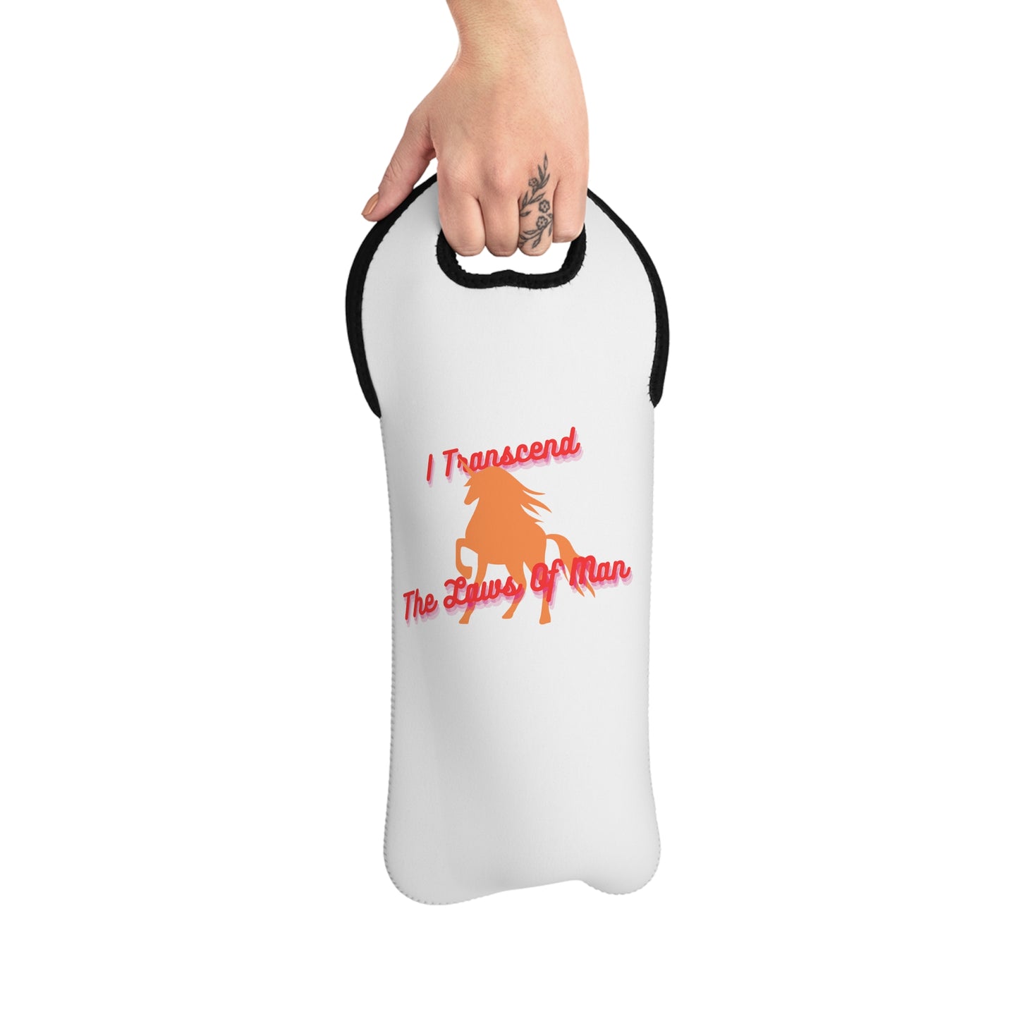 Transcendence Unicorn | Wine Tote | Lesbian