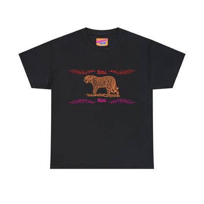 Still Here Jaguar | Heavy Cotton Tee | Lesbian