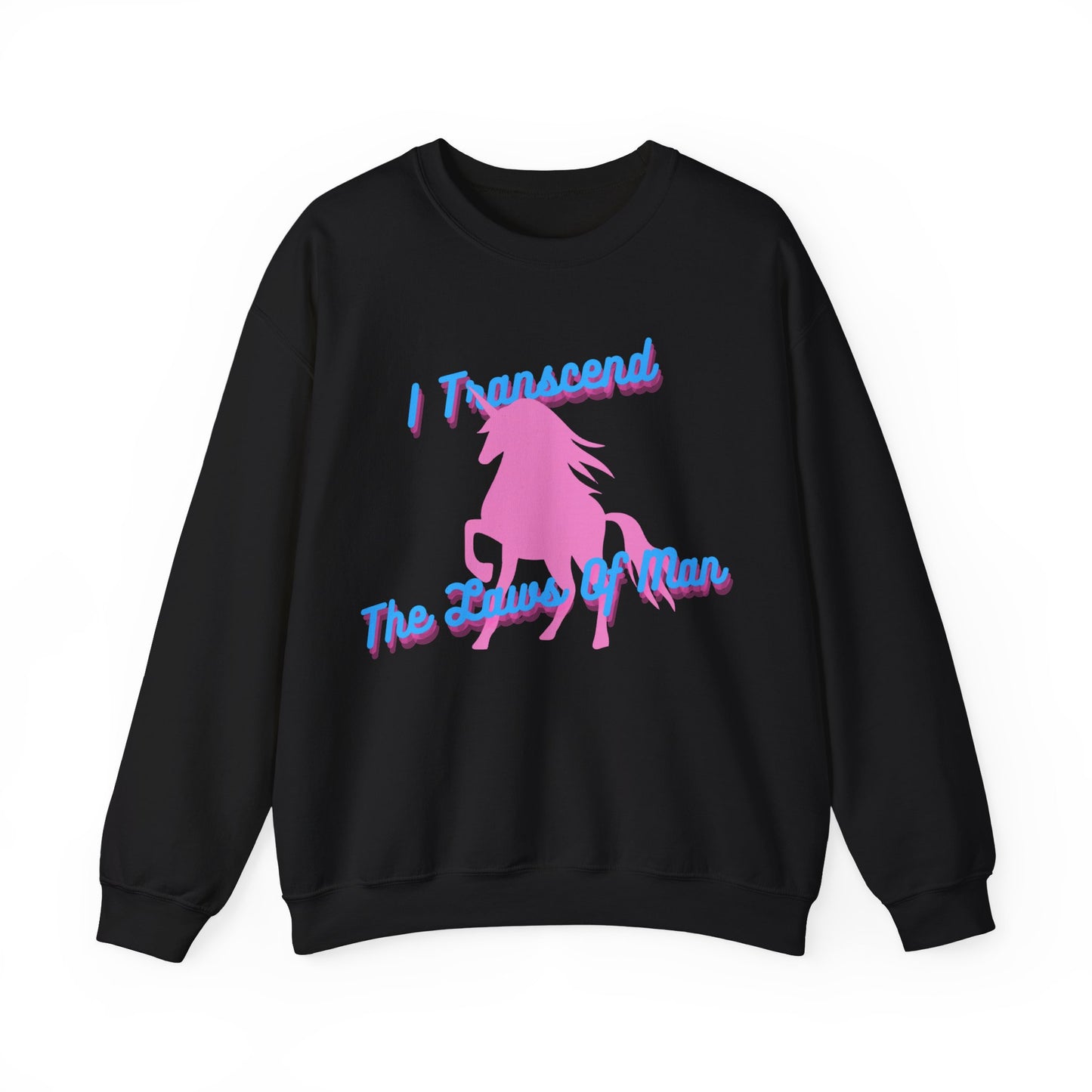 Transcendence Unicorn | Cotton Sweatshirt | Trans