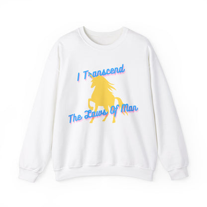 Transcendence Unicorn | Cotton Sweatshirt | Pan