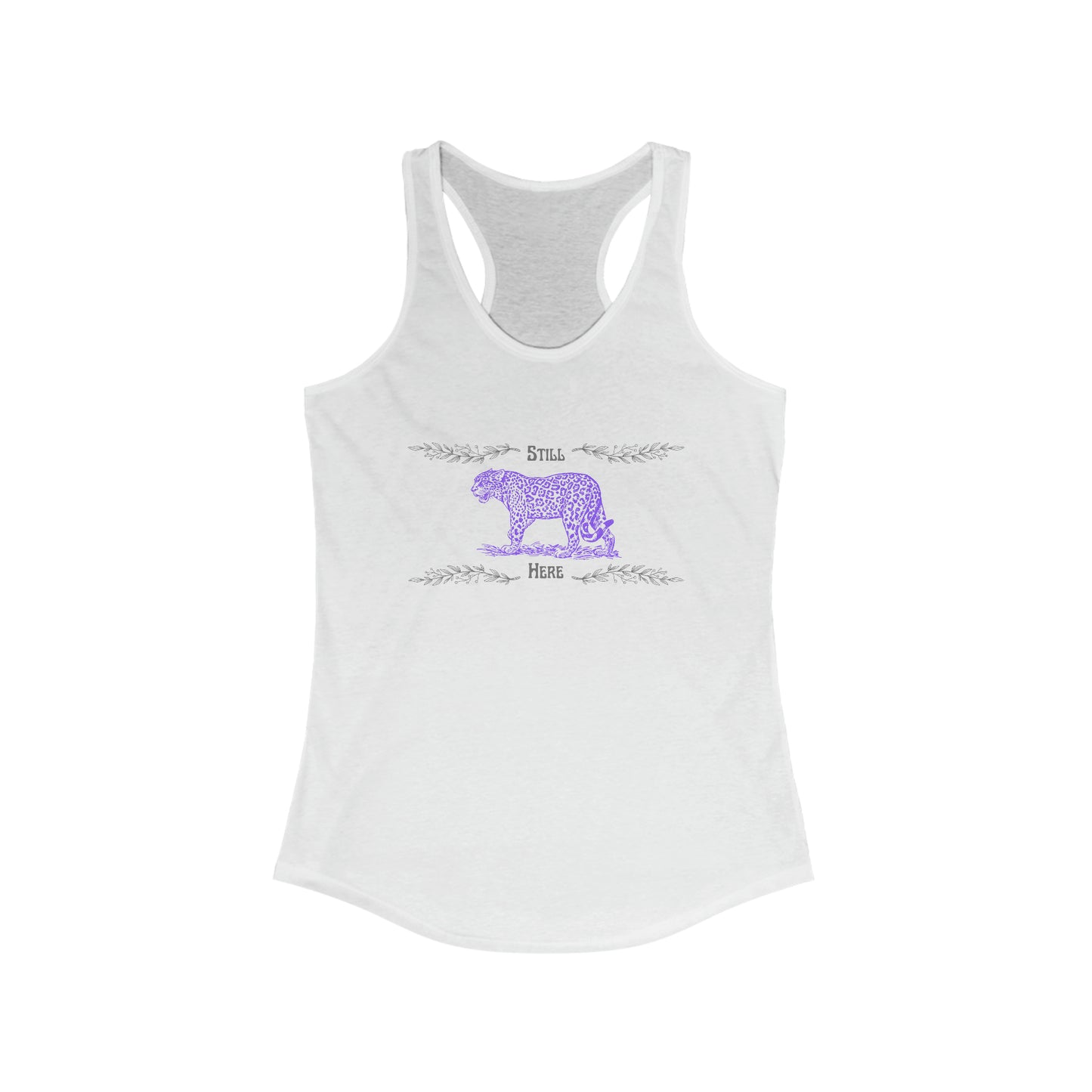 Still Here Jaguar | Racerback Tank | Ace