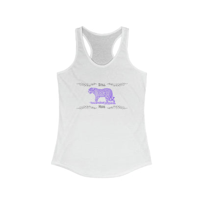 Still Here Jaguar | Racerback Tank | Ace