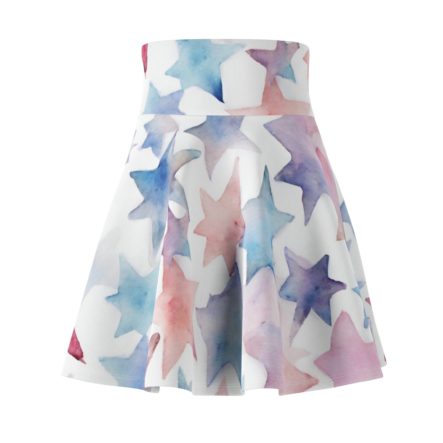 Watercolor Stars | Skater Skirt | Trans