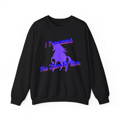 Transcendence Unicorn | Cotton Sweatshirt | Bi