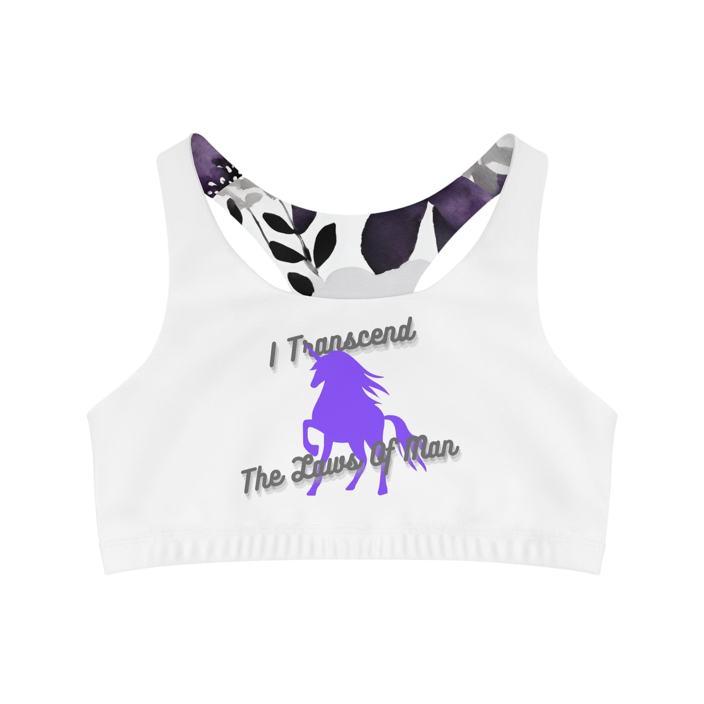 Transcendence Unicorn | Reversible Sport Bra | Ace