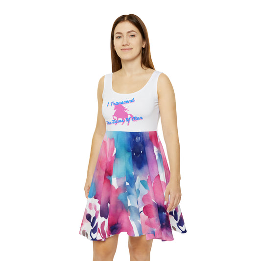 Transcendence Unicorn | Skater Dress| Trans