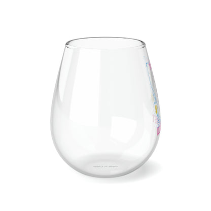 Master Illusionist Faerie | 11.75 oz Stemless Wine Glass | Pan